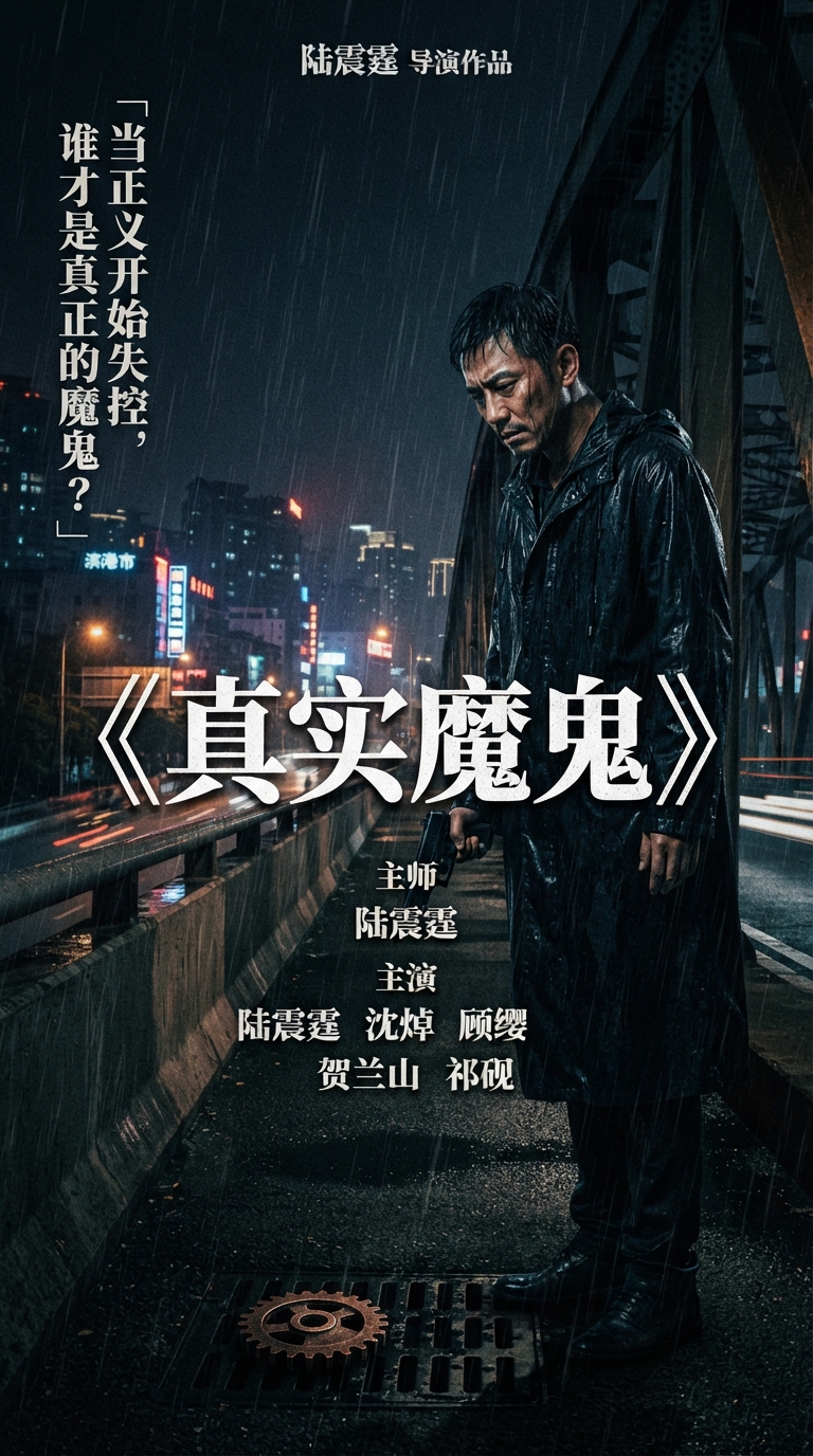 《真实魔鬼》主视觉海报